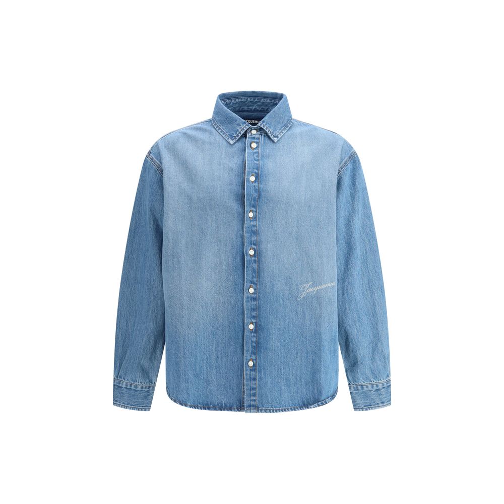 Jacquemus Blue Denim Shirt